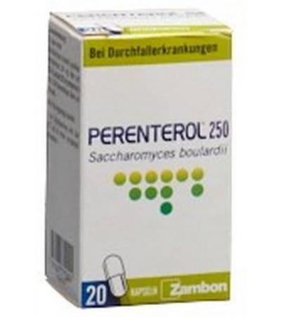 PERENTEROL KAPS 250 MG 20 STK