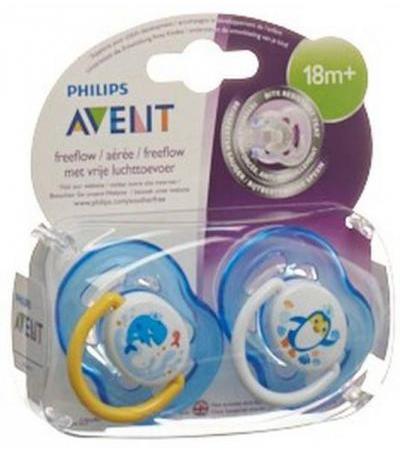 AVENT PHILIPS BERUHIGUNGSSAUGER 18 MONATE+ BOY