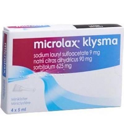 MICROLAX MINIKLISTIER 4 X 5 ML