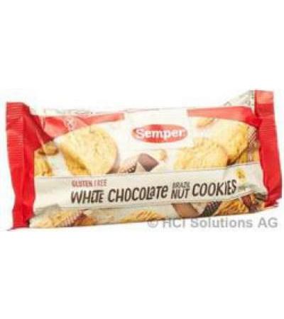 SEMPER WHITE CHOCOLAT BRAZIL NUT COOKIES GLUTENFREI 150 G