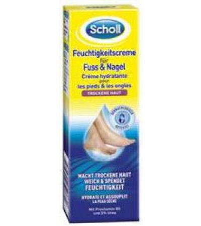 SCHOLL FEUCHTIGKEITSCREME FUSS UND NAGEL TUBE 75 ML