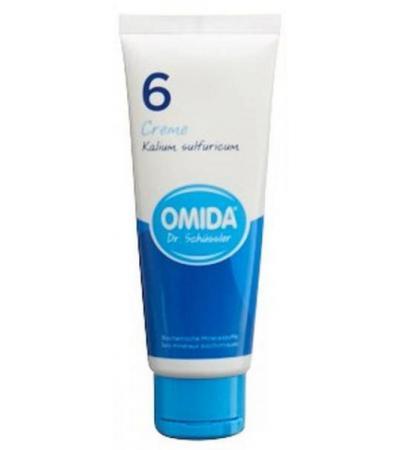 OMIDA SCHÜSSLER NO6 KALIUM SULFURICUM CREME D 6 TB 75 ML