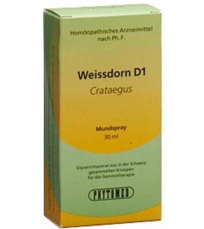 PHYTOMED GEMMO WEISSDORN LIQ D 1 SPR 30 ML