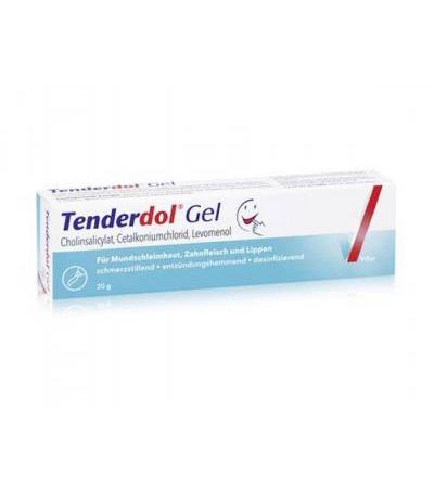 TENDERDOL GEL O ZUCKER TB 20 G