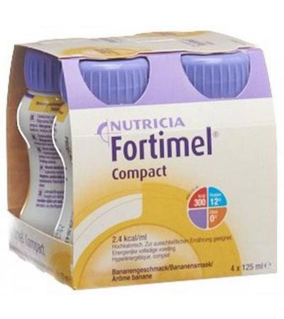 FORTIMEL COMPACT BANANE 4 FL 125 ML