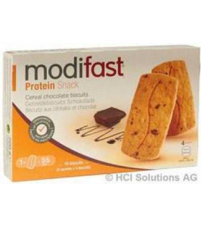 MODIFAST PROTEIN SNACK GETREIDEBISCUITS SCHOKOLDE 4 X 4 STK