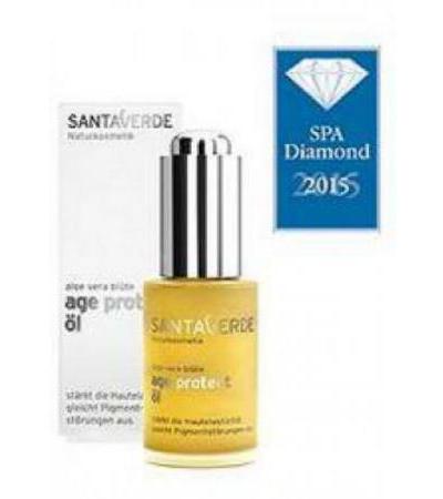 SANTAVERDE ALOE FACE AGE PROTECTING HUILE, 30ML