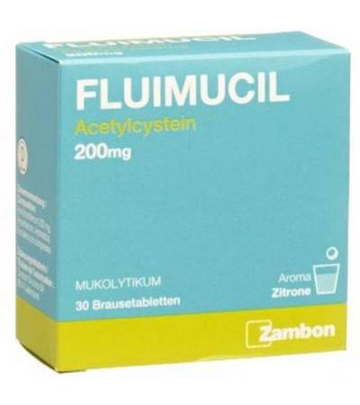 FLUIMUCIL 200MG AROMA ZITRONE 30 BRAUSETABLETTEN