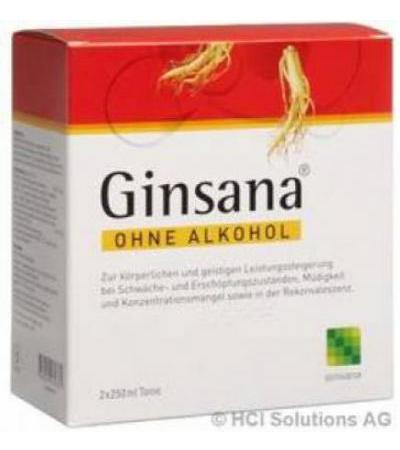GINSANA TONIKUM OHNE ALKOHOL 2 FL 250 ML