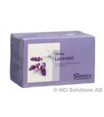 SIDROGA LAVENDEL 20 AROMAGESCHÜTZTE DOPPELKAMMERBEUTEL