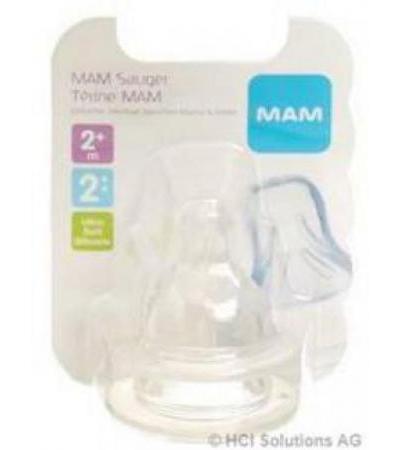 MAM SAUGER 2 2+ MONATE 2 STK