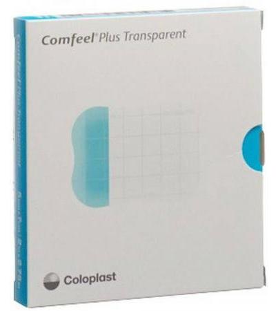 COMFEEL PLUS TRANSPARENT HYDROKOLLOID VERBAND 5X7CM 10 STK