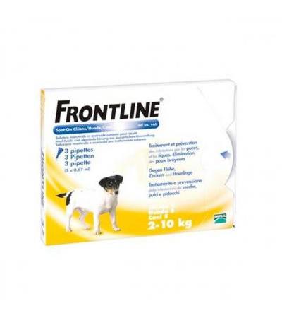 FRONTLINE SPOT ON HUND S LISTE D 3 X 0.67 ML