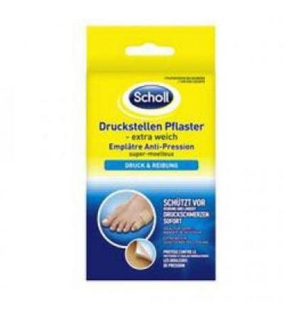 SCHOLL DRUCKSTELLEN PFLASTER EXTRA WEICH DRUCKSCHUTZ, 1STK