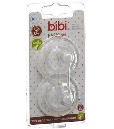 BIBI WEITHALSSAUGER BASICCARE S NATSIL SV-A+B 2 STK