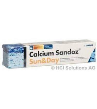 CALCIUM SANDOZ SUN & DAY BRAUSETABL KURMITTEL, 20STK
