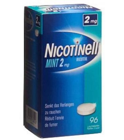 NICOTINELL MINT 2 MG 96 LUTSCHTABLETTEN
