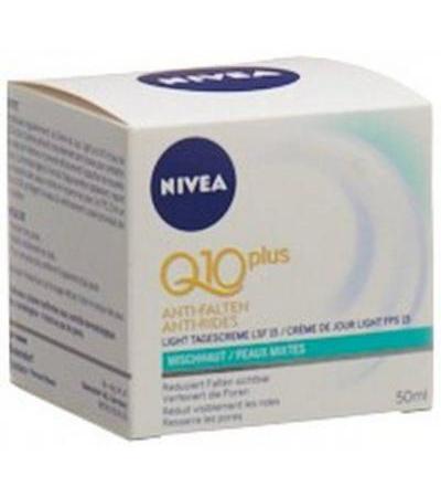 NIVEA Q10 POWER ANTI-FALTEN LEICHTE TAGESCREME LSF15 50 ML