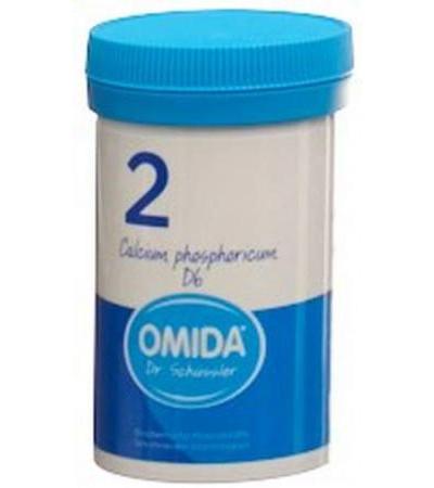 OMIDA SCHÜSSLER NO2 CALCIUM PHOSPHORICUM TABL D 6 DS 100 G