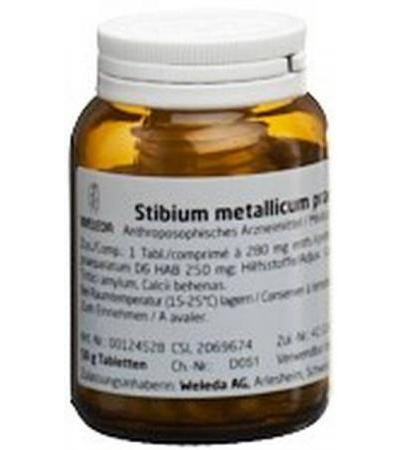 WELEDA STIBIUM METALLICUM PRAEP TABL D 6 50 G