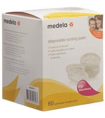 MEDELA STILLEINLAGEN WEGWERFBAR EINZELN VERPACKT 60 STK