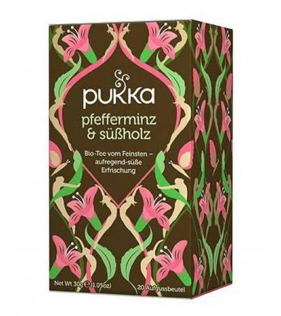 PUKKA PFEFFERMINZ & SÜSSHOLZ TEE BIO BTL 20 STK