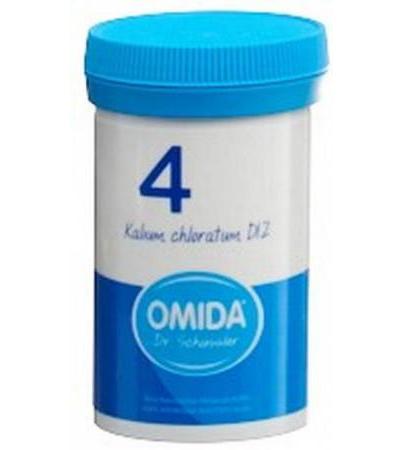 OMIDA SCHÜSSLER NO4 KALIUM CHLORATUM TABL D 12 DS 100 G