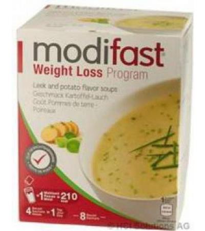 MODIFAST PROGRAMM 8 SUPPEN GESCHMACK KARTOFFEL LAUCH