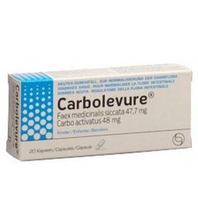 CARBOLEVURE KINDER 20 KAPSELN