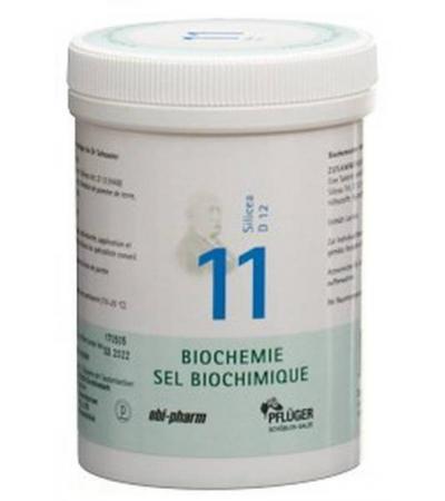 PFLÜGER SCHÜSSLER NR11 SILICEA TABL D 12 250 G