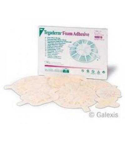 3M TEGADERM FOAM SCHAUMKOMPRESSE 10X10CM ADHESIVE 10 STK