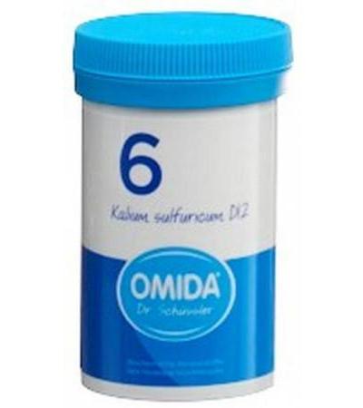OMIDA SCHÜSSLER NO6 KALIUM SULFURICUM TABL D 12 DS 100 G