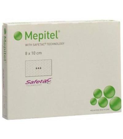MEPITEL WUNDAUFLAGE 8X10CM SILIKON 5 STK