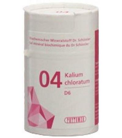 PHYTOMED SCHÜSSLER NR4 KAL CHLOR TABL D 6 100 G