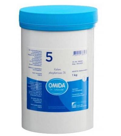 OMIDA SCHÜSSLER NO5 KALIUM PHOSPHORICUM TABL D 6 DS 1000 G