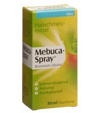 MEBUCA-SPRAY 30 ML MUNDSPRAY MINT