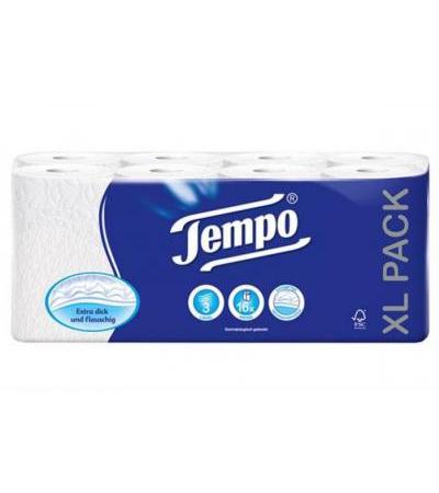 TEMPO TOILETTENPAPIER 3 LAG WEISS 150 BLATT 16 STK
