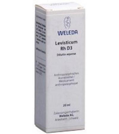 WELEDA LEVISTICUM RH DILUTIO AQUOSA D 3 20 ML