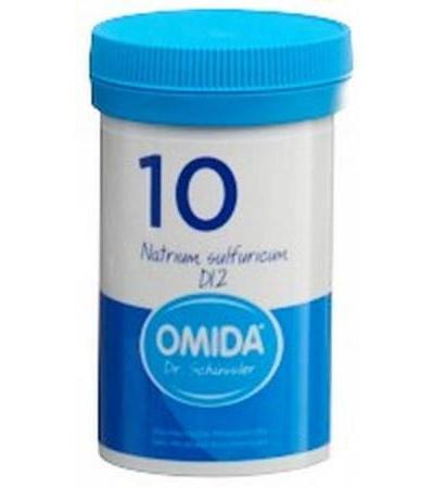 OMIDA SCHÜSSLER NO10 NATRIUM SULFURICUM TABL D 12 DS 100 G