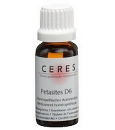 CERES PETASITES D 6 DILUTION 20 ML