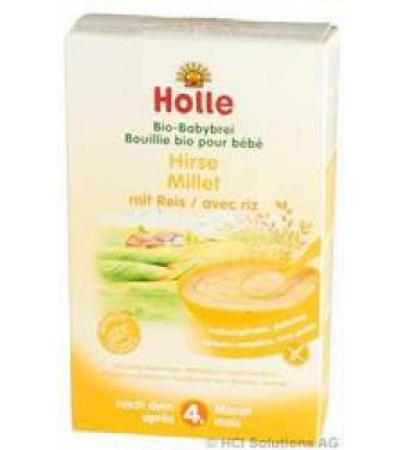 HOLLE BIO-BABYBREI HIRSE MIT REIS 250 G