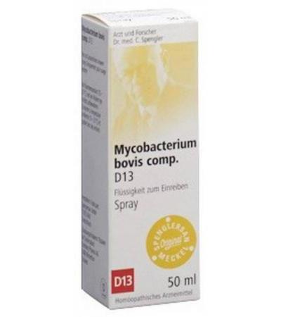 SPENGLERSAN MYCOBACTER BOVIS COMP D 13 SPRAY 50 ML