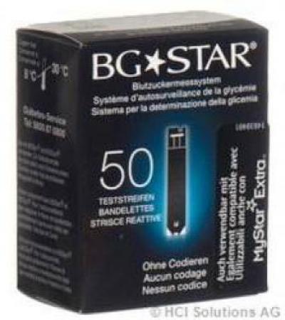 BGSTAR/ IBGSTAR MYSTAR EXTRA TESTSTREIFEN 50 STK