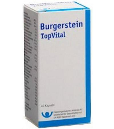 BURGERSTEIN TOPVITAL KAPS 40 STK
