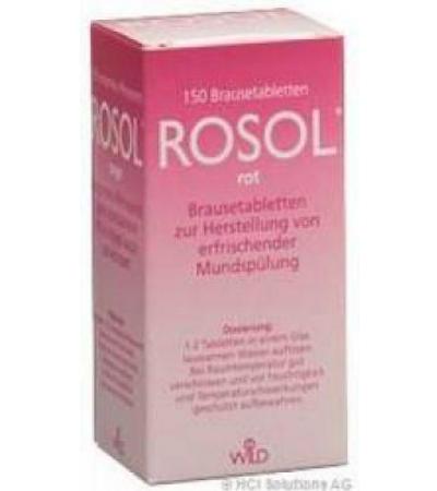 ROSOL BRAUSETABLETTEN 150 STK