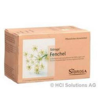 SIDROGA FENCHEL 20 AROMAGESCHÜTZTE DOPPELKAMMERBEUTEL