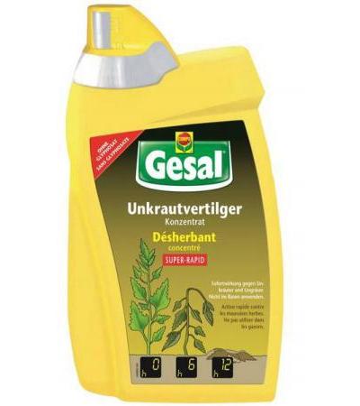 GESAL UNKRAUTVERTILGER SUPER-RAPID KONZENTRAT 800 ML