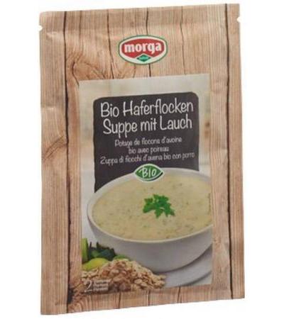 MORGA HAFERFLOCKEN SUPPE MIT LAUCH BIO 45 G