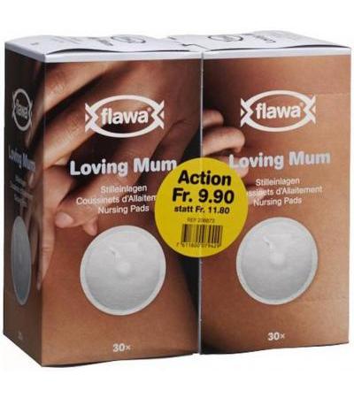 FLAWA STILLEINLAGEN CLASSIC DUO LOVING MUM 2 X 30 STK