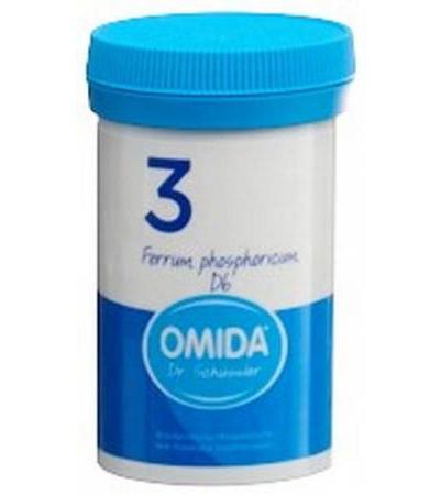 OMIDA SCHÜSSLER NO3 FERRUM PHOSPHORICUM TABL D 6 DS 100 G
